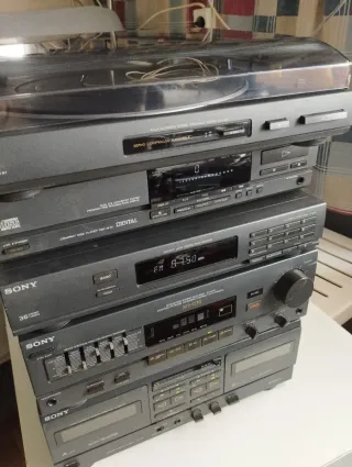 Sistema Hifi Sony Nero