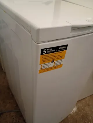 LAVADORA WHIRLPOOL de 6,5 kilos y 1200 rpm Clase A
