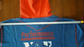 Felpa Nadia Fassi blu e rossa