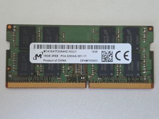 Memória RAM Micron 16GB DDR4 3200AA MTA16ATF2G64HZ