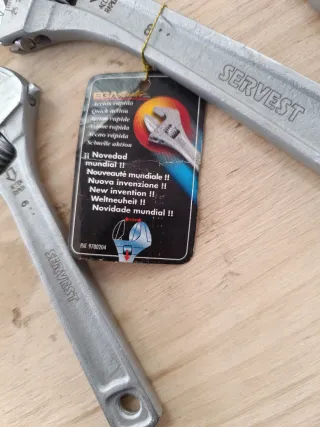 Juego 3 Llaves Inglesas Ajustables Servest