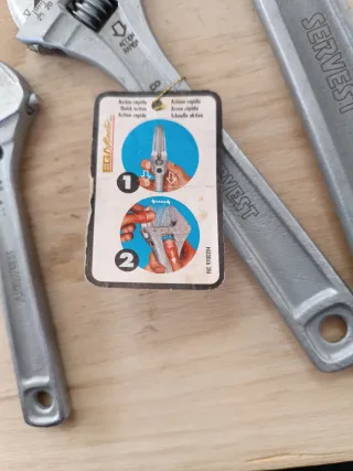 Juego 3 Llaves Inglesas Ajustables Servest