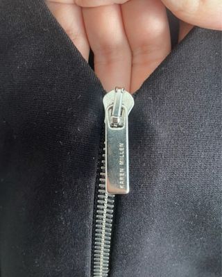 Vestido Karen Millen Negro y Gris