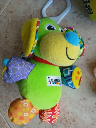 Lote Peluche Sonajero bebé