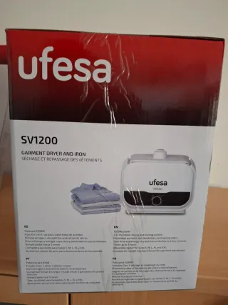 Ufesa SV1200 Secador y Planchador Ropa