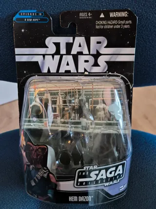 Blíster vacío Hem Dazon + Figura Holográfica.