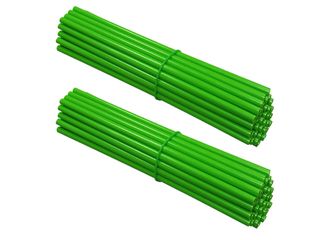 Fundas para radios de moto 76 udes. (Verde) Nuevo