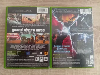 Xbox: Star Wars Episodio III y GTA San Andreas