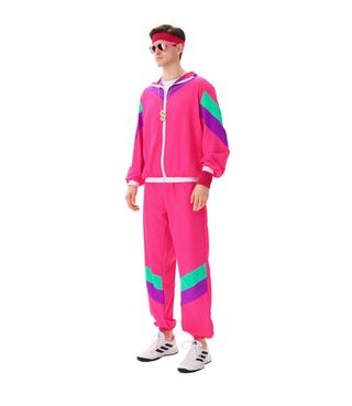 Disfraz Chándal Rosa Años 80/90