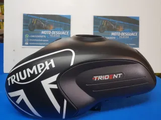 Cubredepósito Triumph Trident 660 Negro