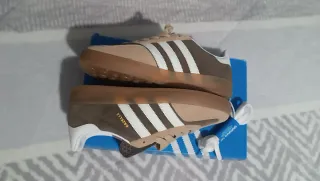 Zapatillas Adidas Gazelle Talla 39 Beige/Marrón