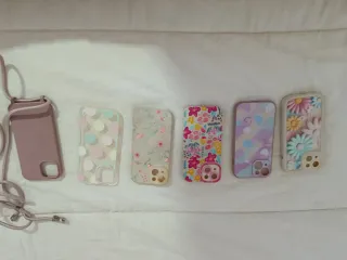 Lote de 6 fundas para móvil iPhone 12 mini