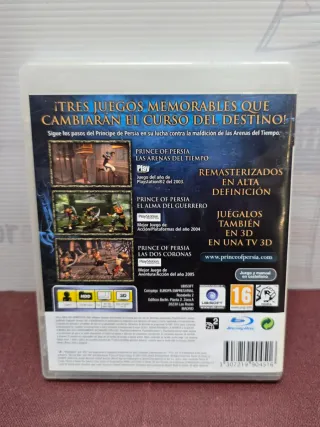 PS3 Prince of Persia Trilogía HD Classics. PAL Esp