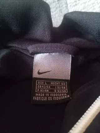 Track Jacket Vintage Nike Silver Tag L