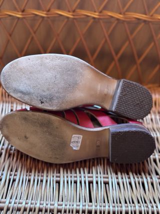 Zapatos Camila's rojos poco uso