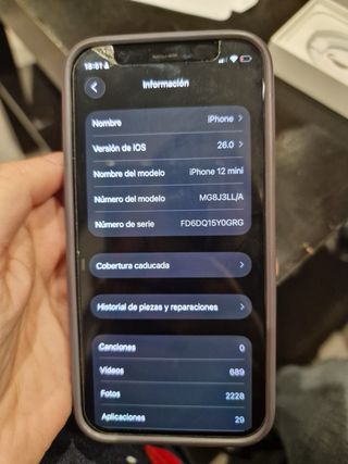 iPhone 12 mini 128GB Azul