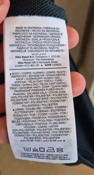 Chaqueta deportiva Nike M