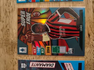 Cromos Panini Super Eroe e Diamante