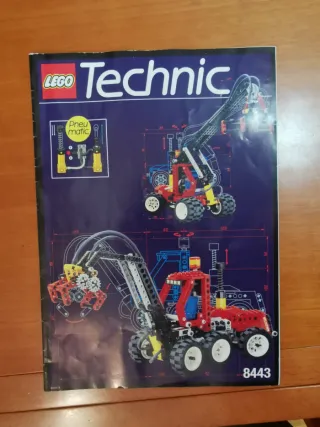 Lego 8443 Pneumatic log loader