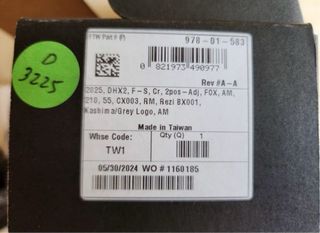 FOX DHX2 Y MUELLE 210x55