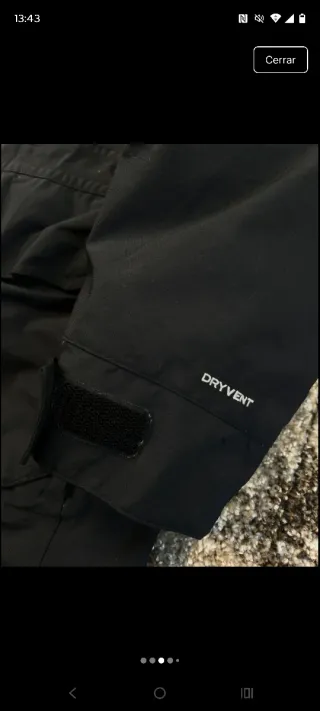 Parka plumas The North Face DryVent 550 L mcmurdo