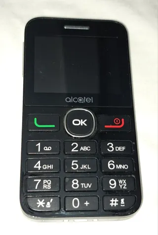 Alcatel con SOS y Teclas Grandes
