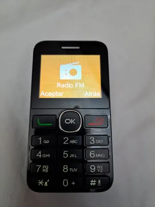 Alcatel con SOS y Teclas Grandes