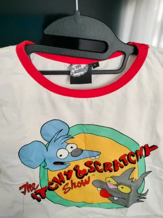 Camiseta Simpsons Itchy & Scratchy Show