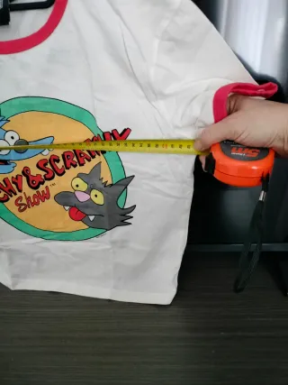 Camiseta Simpsons Itchy & Scratchy Show