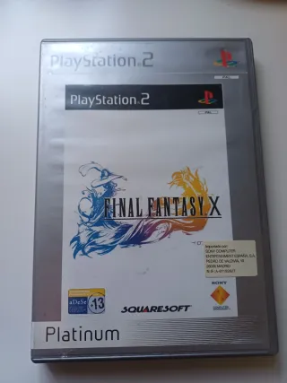 Final Fantasy X PS2 Platinum