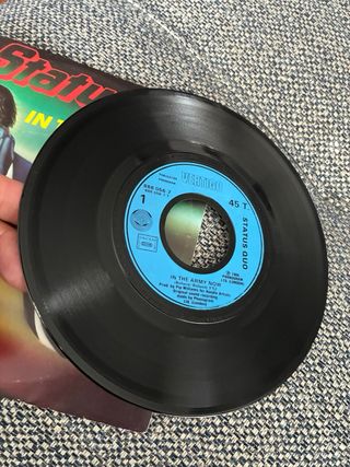 Vinilo Single Status Quo In The Army Now