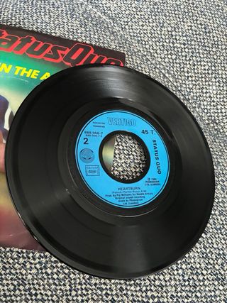 Vinilo Single Status Quo In The Army Now