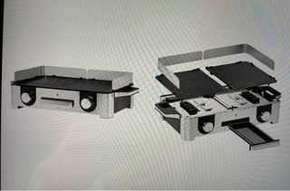 Parrilla Eléctrica WMF Lono 2400W