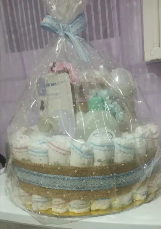 Tartas de pañales personalizadas