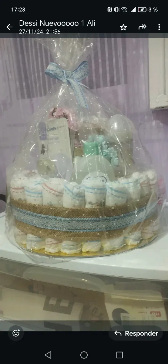 Tartas de pañales personalizadas