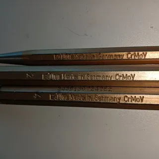 Juego de cinceles y botadores Stanley