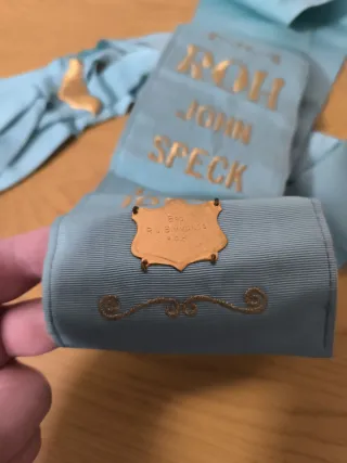 Banda Masónica - Masonería Inglesa