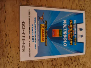 Cromo Panini Adrenalyn Carduníca