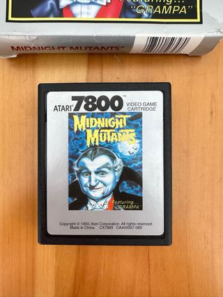 Midnight Mutants Atari 7800 cartuccia gioco