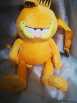 Mochila Infantil Garfield Peluche