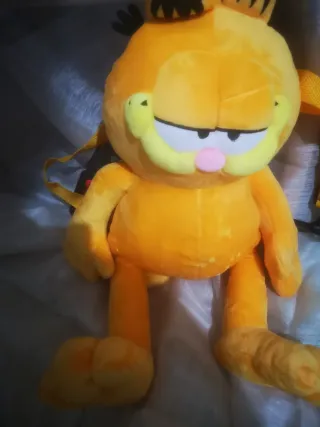 Mochila Infantil Garfield Peluche