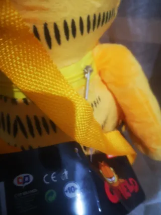 Mochila Infantil Garfield Peluche