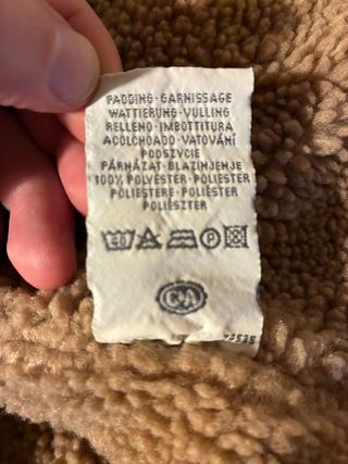 Chaqueta C&A niño marrón/beige 170cm