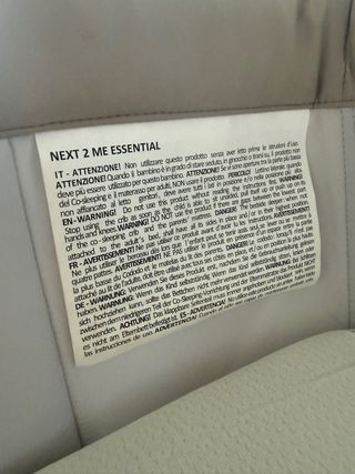 Culla ad altalena Chicco Next2Me con materasso