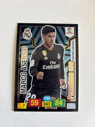 Cromos fútbol Marco Asensio y Isco