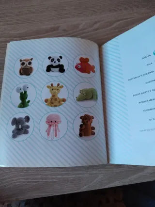 Libro Muñecos de Ganchillo: Animales