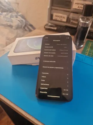 iPhone 12 mini 64 GB blu sbloccato