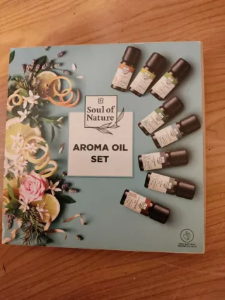 Conjunto de óleos essenciais Soul of Nature