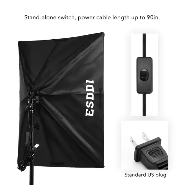 Kit Iluminación Fotografía ESDDI PS040