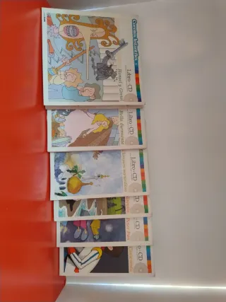 Lote Cuentos Infantiles Libro+CD